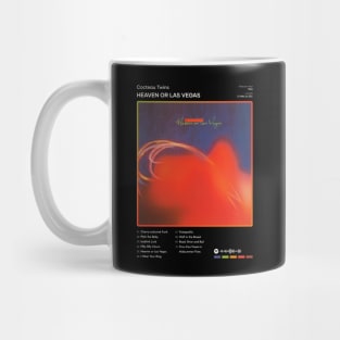 Cocteau Twins - Heaven or Las Vegas Tracklist Album Mug